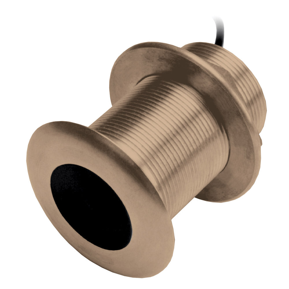 Airmar B150M Bronze Flush-Mount Thru-Hull CHIRP Transducer, 20° Tilt, 300W, Medium Frequency, Depth, Garmin 010-11927-22