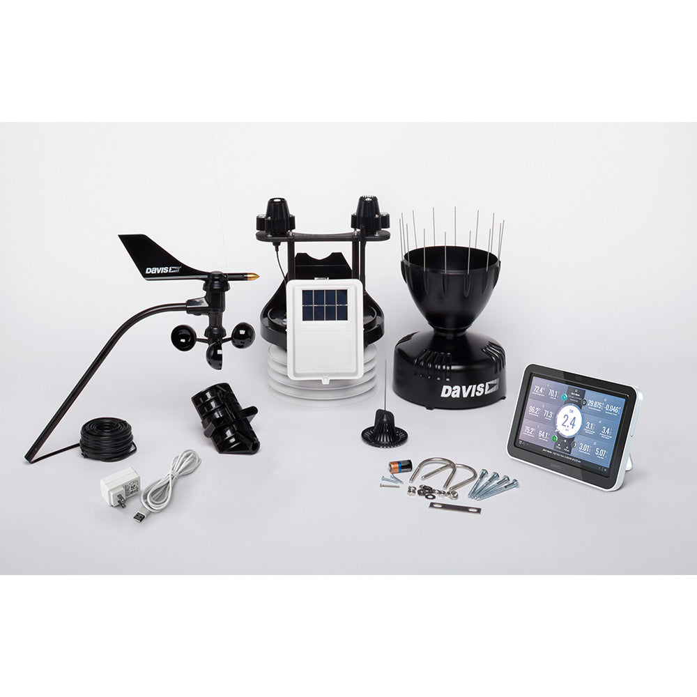 Davis Instruments Vantage Pro2 Plus Wireless Weather Station WeatherLink Console UV Solar Sensors 6262