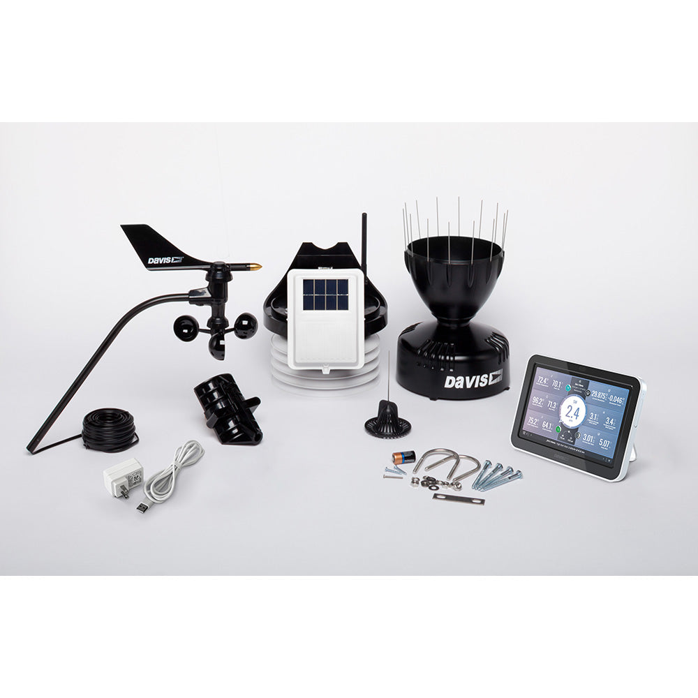 Davis Instruments Vantage Pro2 Wireless Weather Station WeatherLink Console Standard Radiation Shield 6252