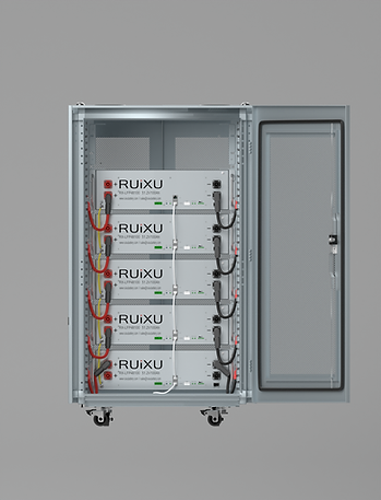 RUiXU 48V Self-Heating LiFePO4 Server Rack Battery Kits – 15.36kWh to 30.72kWh