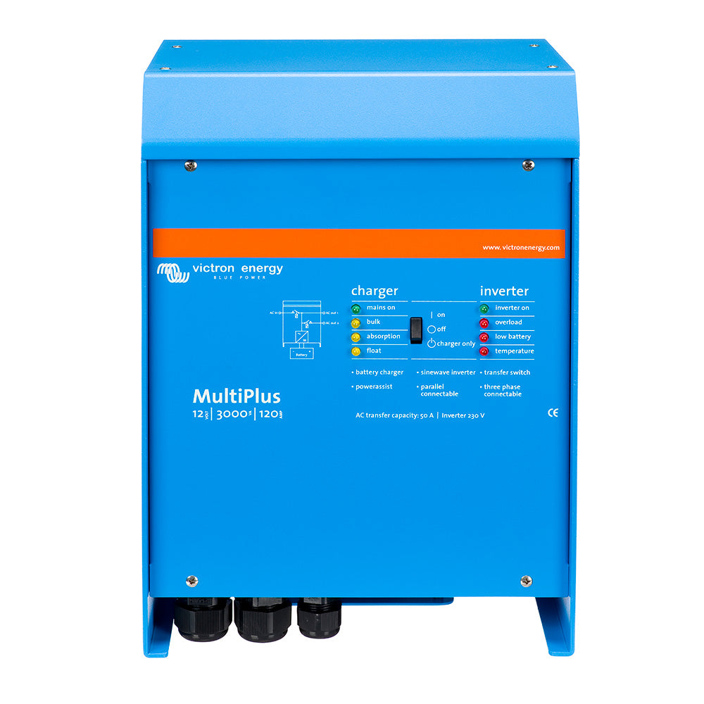 Victron MultiPlus 12V 3000VA 120A Inverter Charger 230V VE.Bus Pure Sine Wave | PMP123021010
