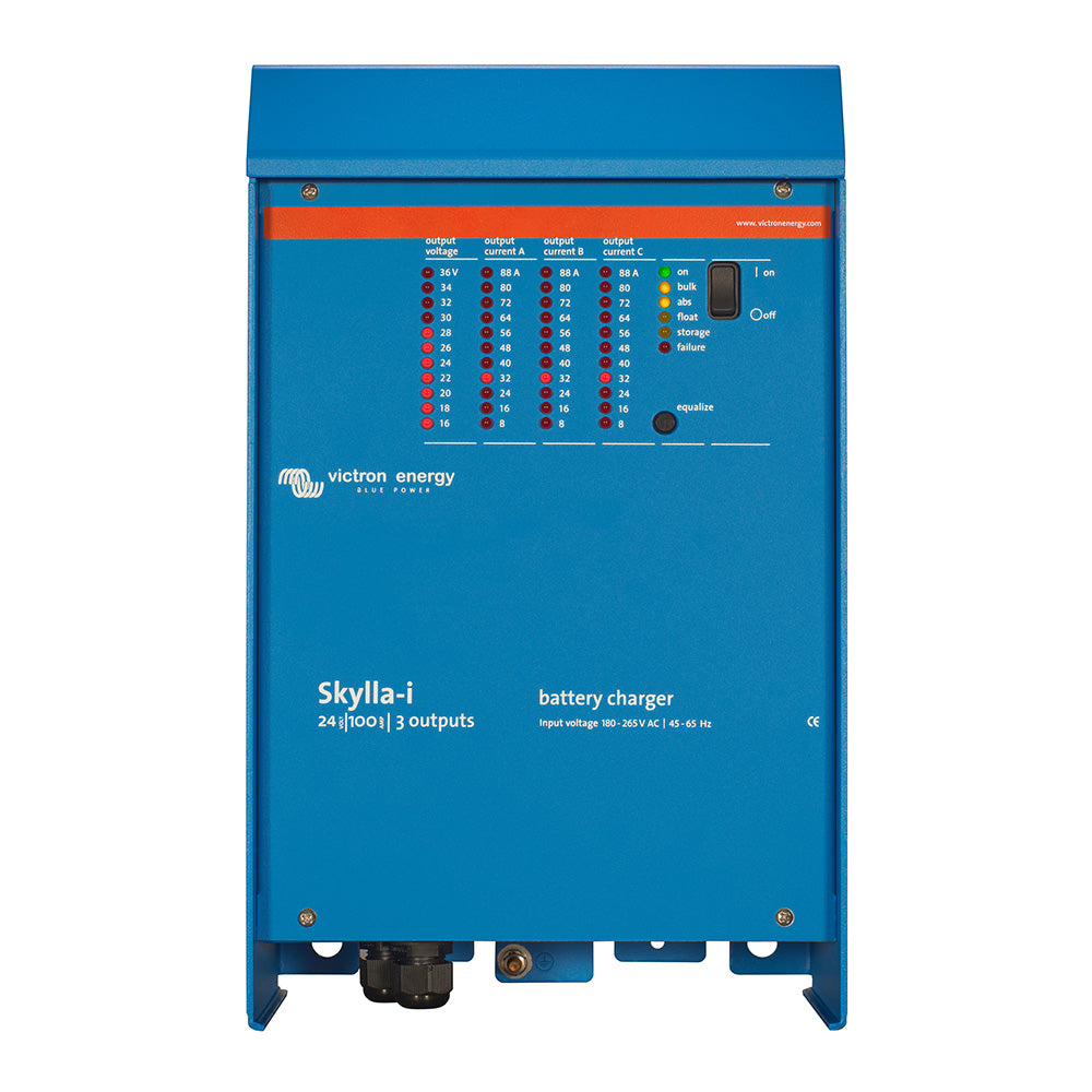 Victron Energy Skylla-i 24V 100A (3 Output) Battery Charger 230V | VE.Can | LiFePO4 Ready | SKI024100002