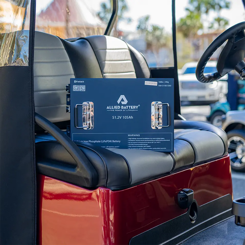 Allied 48V 105Ah & 168Ah LiFePO4 Golf Cart Battery