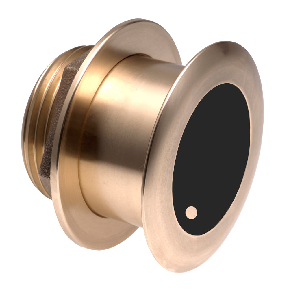 Garmin Airmar B175HW Bronze Thru-Hull Wide Beam Transducer, 0° Tilt, 1kW, 150-250 kHz, Depth & Temp, 8-Pin, 010-12181-20