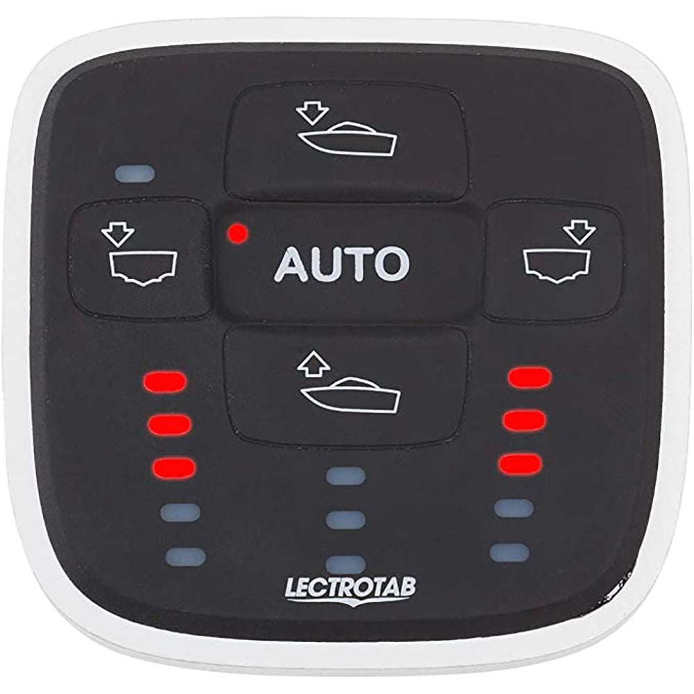 Lectrotab ALC-1 Automatic Leveling Trim Tab Control with Internal GPS, Single Actuator, Black, 12V/24V