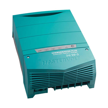 Mastervolt ChargeMaster Plus 24/20-3 Battery Charger - 24V 20A, 3 Outputs, 3-Step+ Charging, Lithium Compatible (44320205)