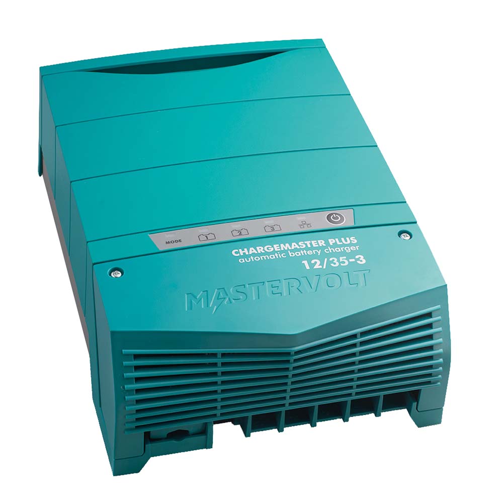 Mastervolt ChargeMaster Plus 12/35-3 Battery Charger - 12V 35A, 3 Outputs, 3-Step+ Charging, Lithium Compatible (44310355)