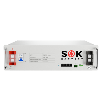 SOK SK48V100N 48V 100Ah Server Rack LiFePO4 Battery