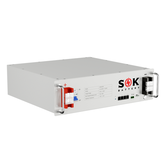 SOK SK48V100N 48V 100Ah Server Rack LiFePO4 Battery