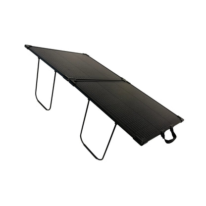 Lion Energy 100W 24V Portable Foldable Solar Panel - High-Efficiency Monocrystalline Escape Kit