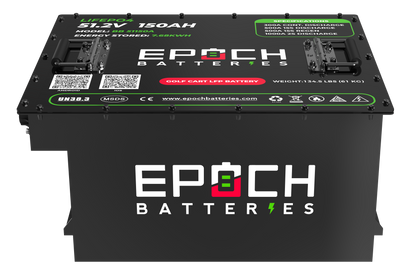 Epoch Batteries 48V 150Ah LiFePO4 Golf Cart Kit With Bluetooth
