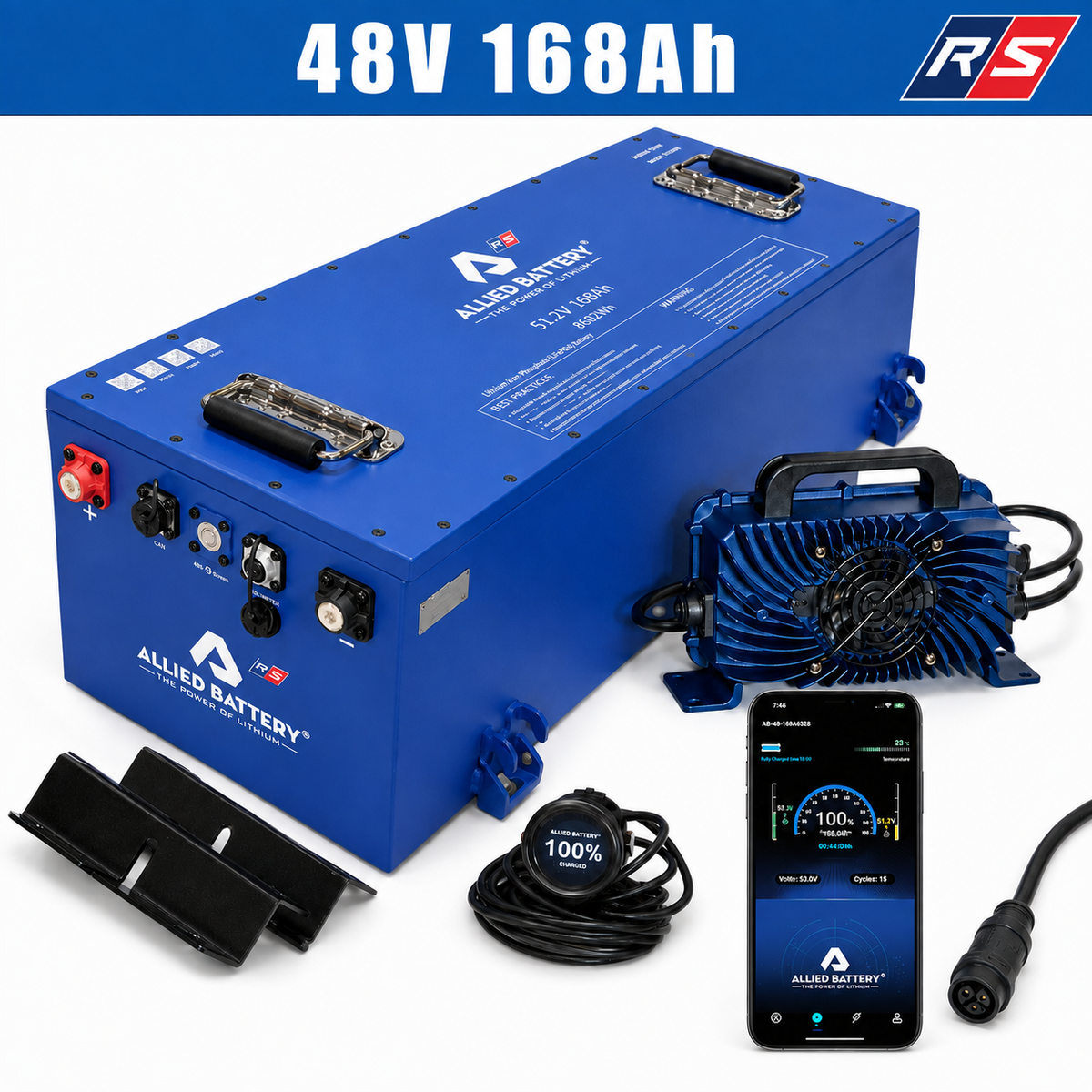 Allied RS 48V 168Ah Rectangle battery