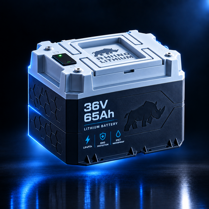 Lithium Rhino 36V 65Ah LiFePO4 marine battery