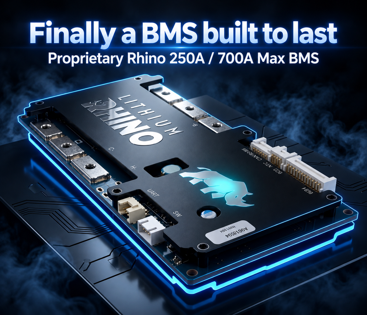 Lithium Rhino smart BMS graphic