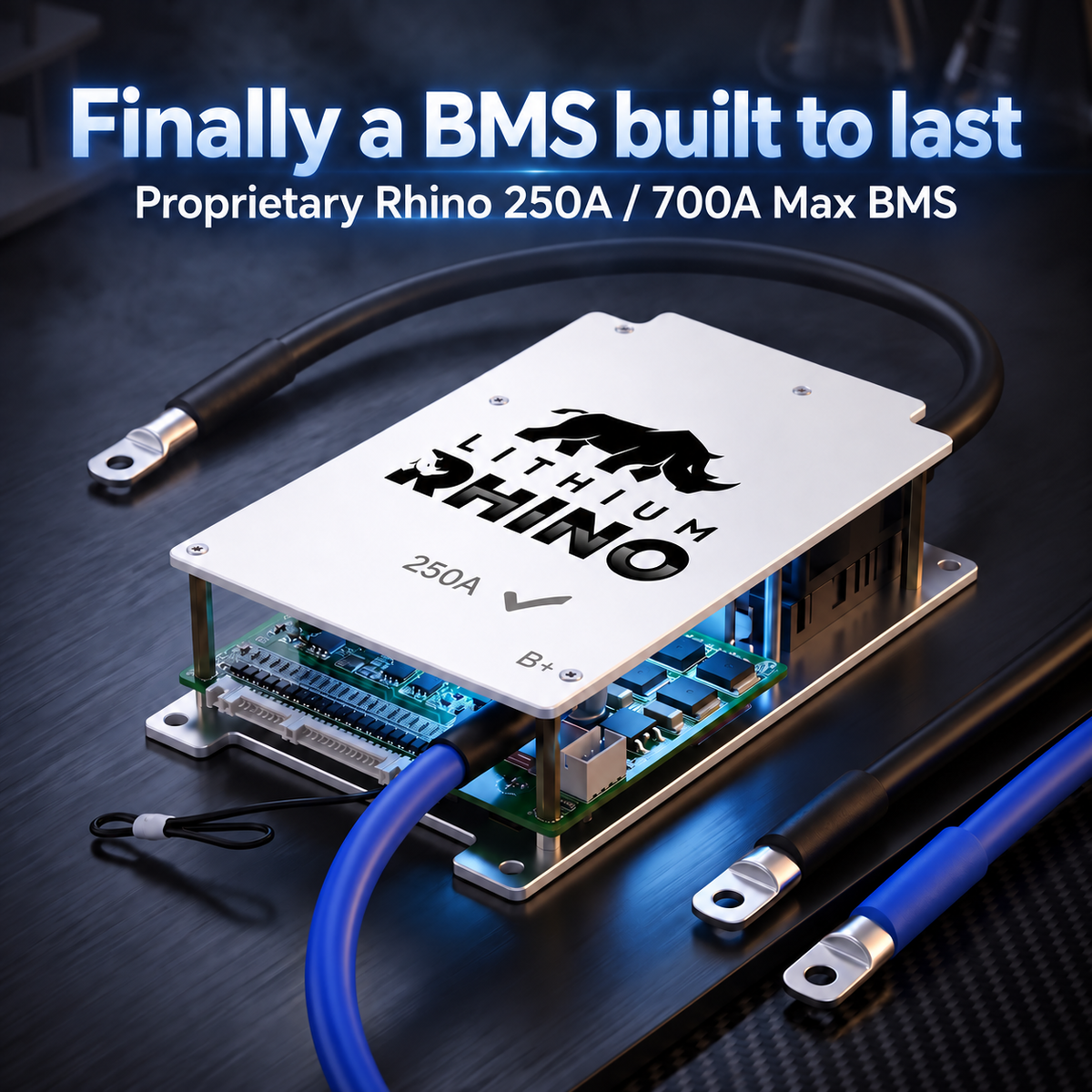 Lithium Rhino smart BMS graphic