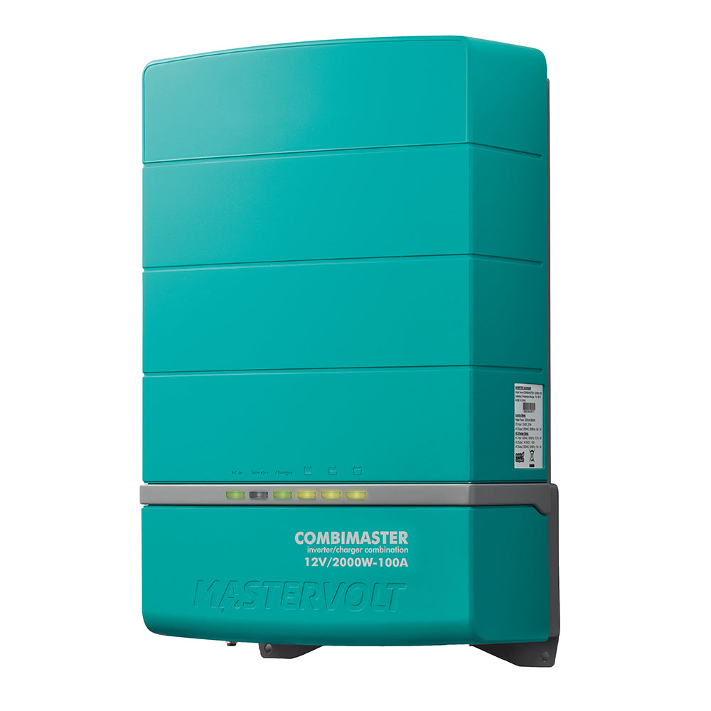 Mastervolt CombiMaster 12V 2000W 100A Inverter Charger (120V) - Power Assist, 3-Step+ Charging, MasterBus, NMEA 2000 (35512000)
