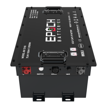 Epoch Batteries 72V 105Ah LiFePO4 Golf Cart Kit Bluetooth