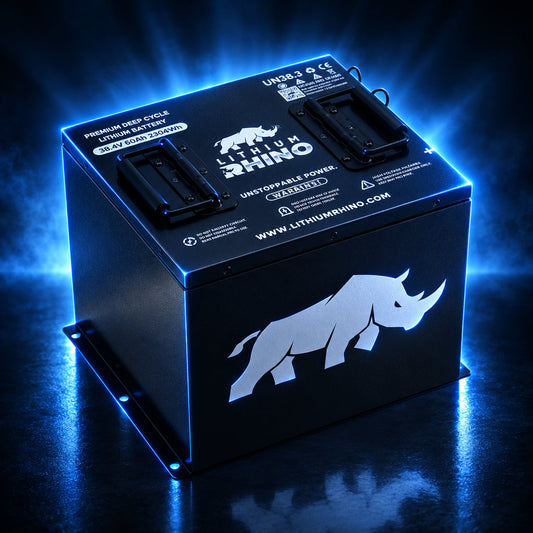 Lithium Rhino 36V 65Ah lithium golf cart battery