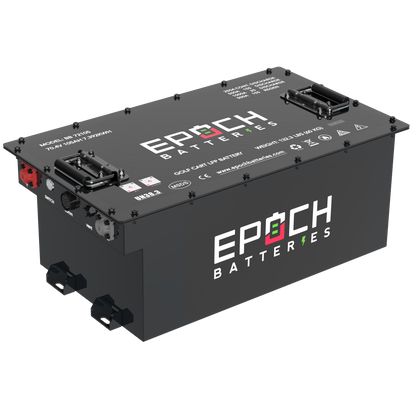 Epoch Batteries 72V 105Ah LiFePO4 Golf Cart Kit Bluetooth