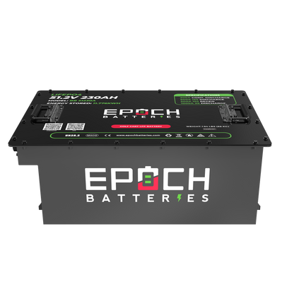 Epoch Batteries 48V 230Ah LiFePO4 Golf Cart Kit Bluetooth