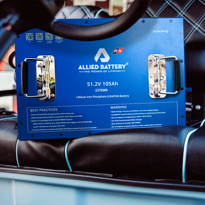 Allied RS 48V 105Ah LiFePO4 Golf Cart Battery