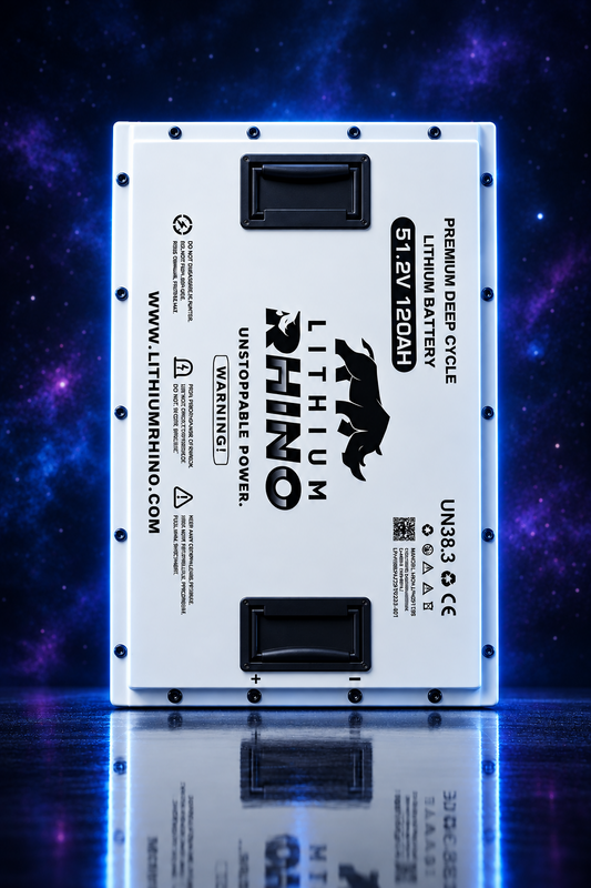 Lithium Rhino 48V 120Ah lithium golf cart battery