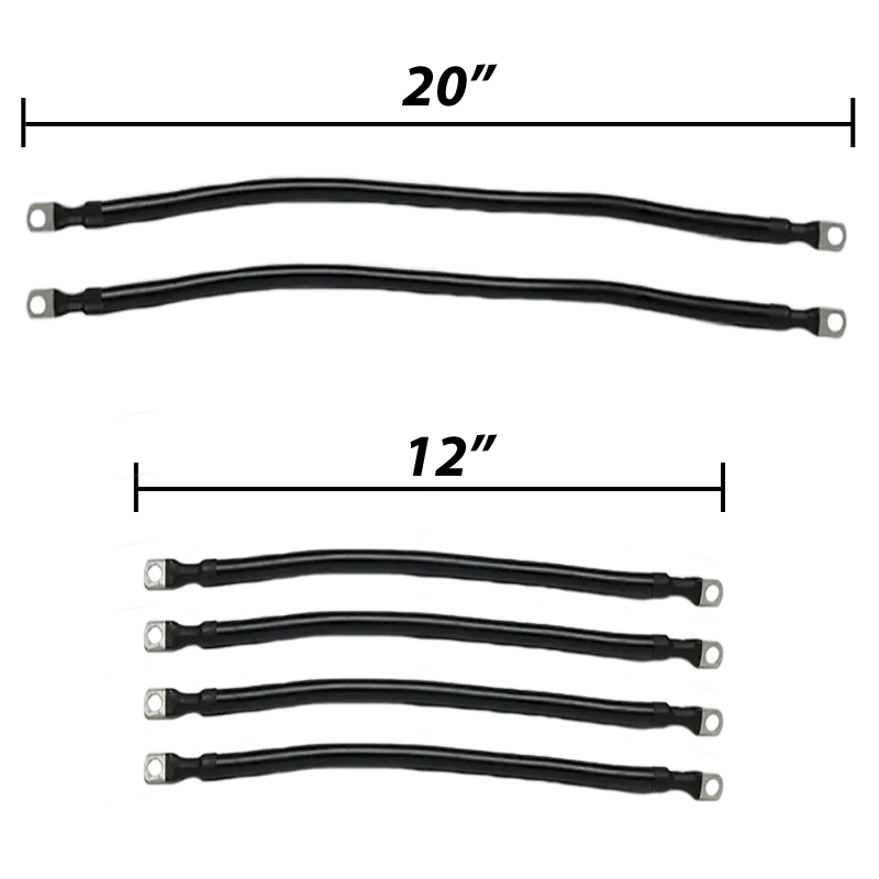 Allied 4 gauge performance cable install pack