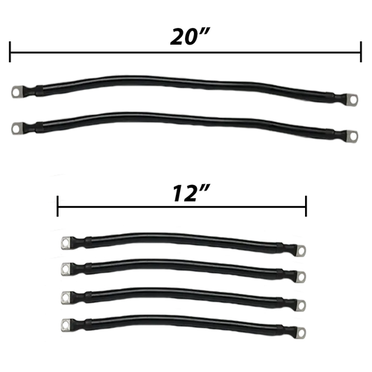 Allied 4 gauge performance cable install pack