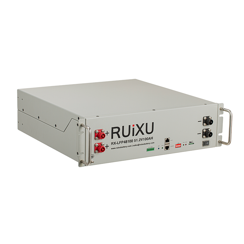 RUiXU 48V Self-Heating Server Rack LiFePO4 Battery Kits – 15.36kWh to 30.72kWh