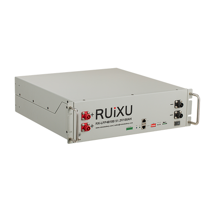 RUiXU 48V Self-Heating Server Rack LiFePO4 Battery Kits – 15.36kWh to 30.72kWh