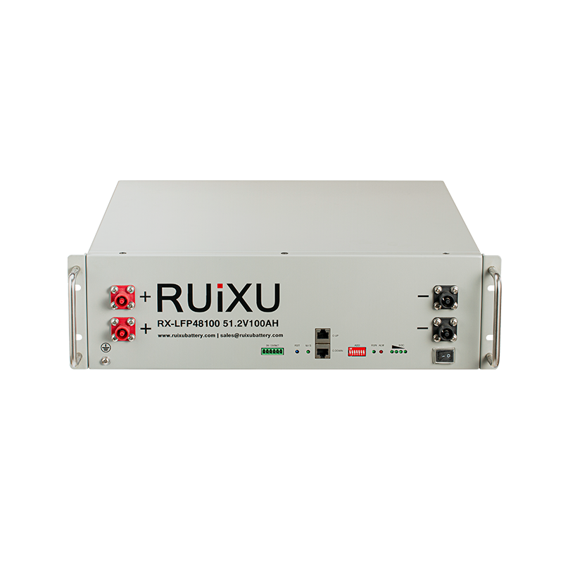 RUiXU 48V Self-Heating Server Rack LiFePO4 Battery Kits – 15.36kWh to 30.72kWh