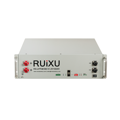 RUiXU 48V Self-Heating Server Rack LiFePO4 Battery Kits – 15.36kWh to 30.72kWh