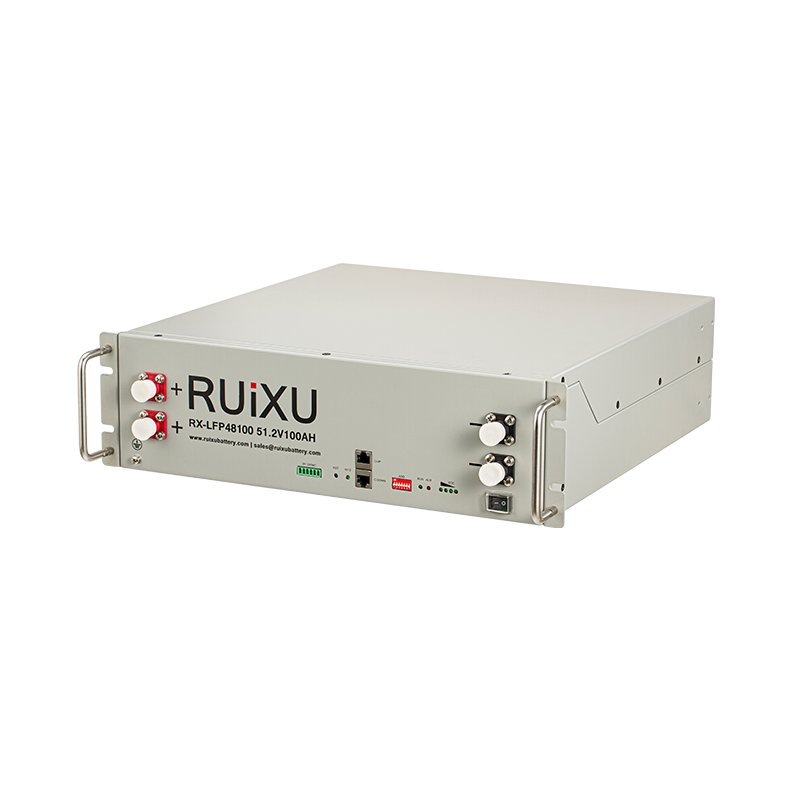 RUiXU 48V Self-Heating Server Rack LiFePO4 Battery Kits – 15.36kWh to 30.72kWh