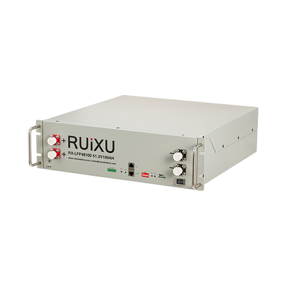 RUiXU 48V Self-Heating Server Rack LiFePO4 Battery Kits – 15.36kWh to 30.72kWh