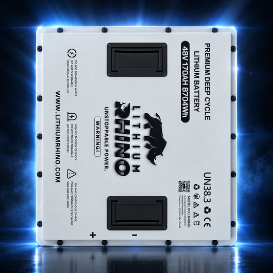 Lithium Rhino 48V 170Ah lithium golf cart battery