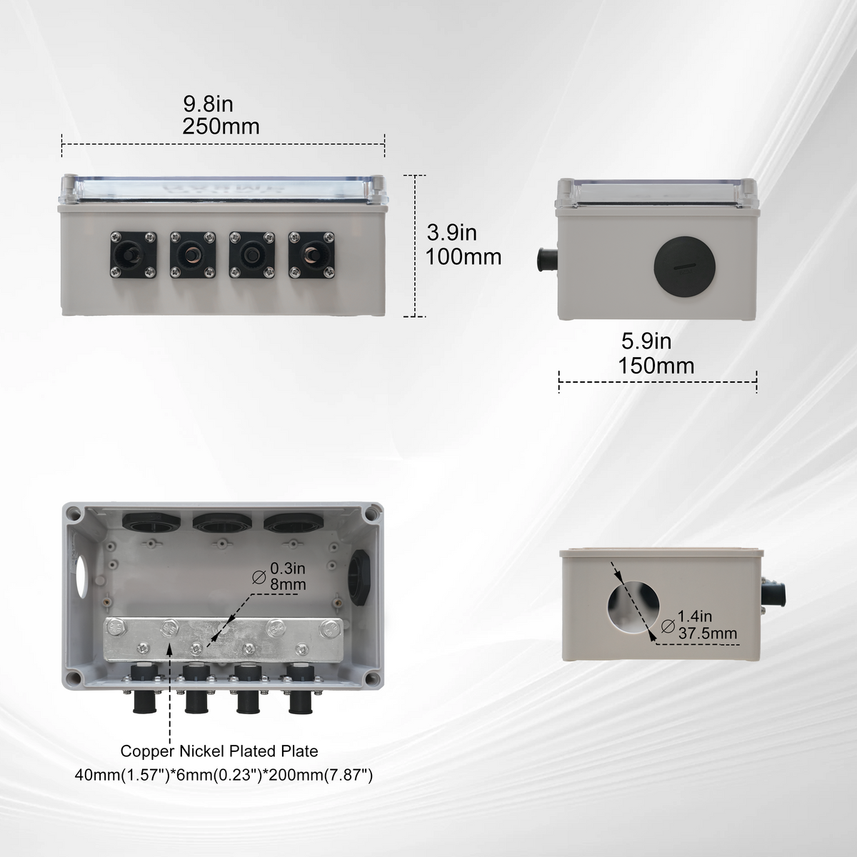 RUiXU RX9MP busbar with Lithi2-16