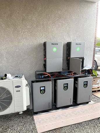 RUiXU RX-12K 12kW 48V Split-Phase Hybrid Solar Inverter