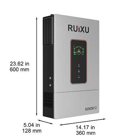 RUiXU SUNON7.2 48V 7.2kW Split-Phase Off-Grid Solar Inverter