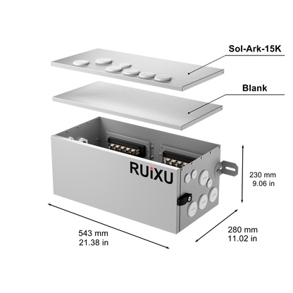 RUiXU conduit box installed