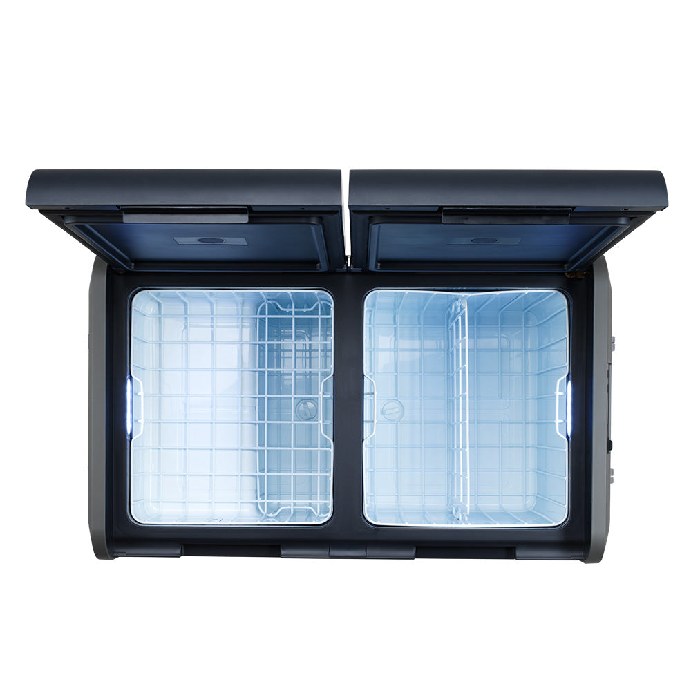 Dometic CFX5 75DZ 75L Dual Zone Electric Cooler Refrigerator Freezer 12/24V Bluetooth Black