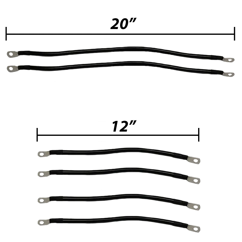 Allied 6 gauge cable install pack