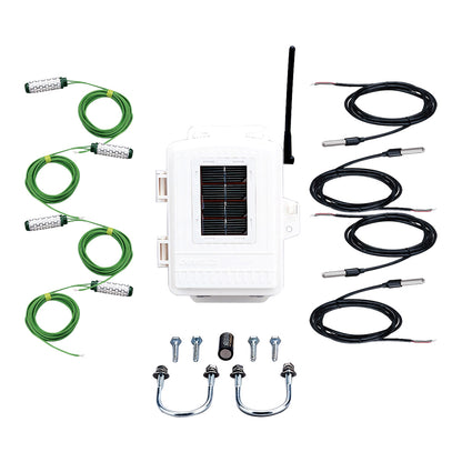 Davis Instruments 6345CS Wireless Soil Moisture Temperature Station with 4 Sensors & 4 Probes