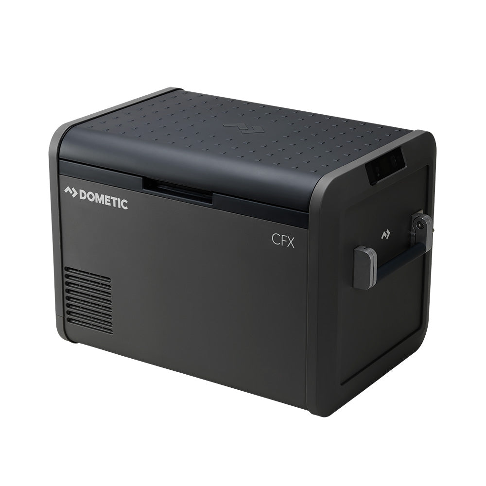 Dometic CFX5 55IM 55L Electric Cooler with Ice Maker 12/24V DC 100-240V AC Bluetooth Black