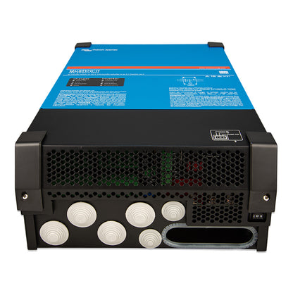 Victron Quattro-II 24V 3000VA 70A Inverter Charger 120/240V Split Phase Dual AC Input | QUA242305130