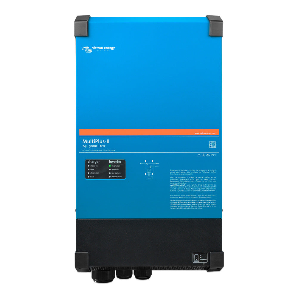Victron Energy MultiPlus-II 24V 5000VA 120A Inverter Charger 120V | PMP242505110
