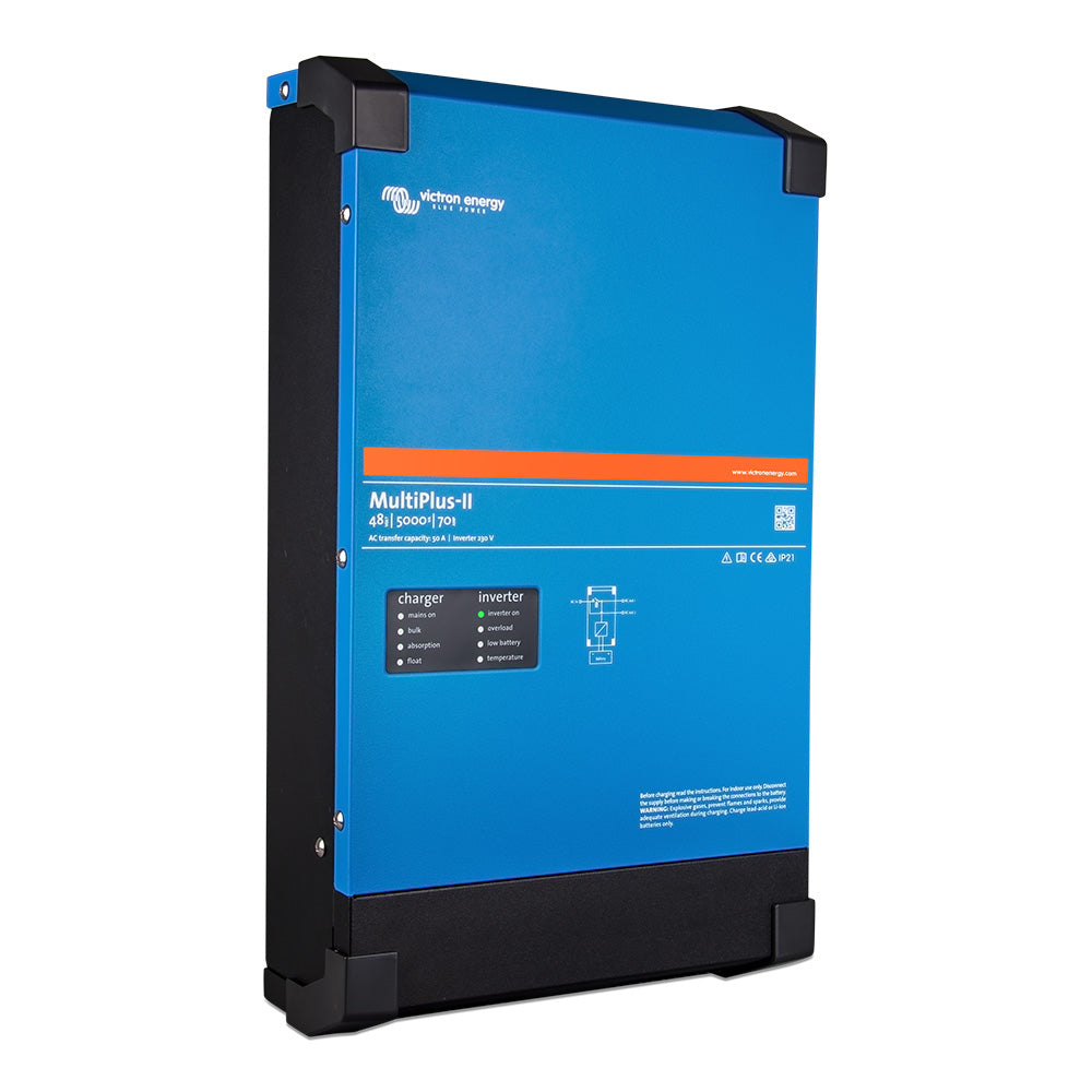 Victron Energy MultiPlus-II 48V 5000VA 70A Inverter Charger 120V UL1741 Certified | PMP482505120