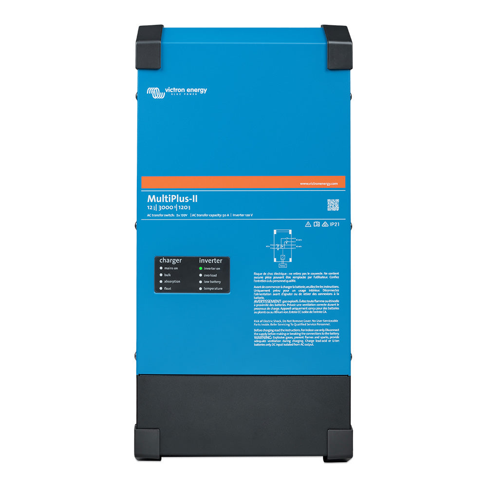 Victron Energy MultiPlus-II 24V 3000VA 70A Inverter Charger 2x120V UL458 | PMP242305132