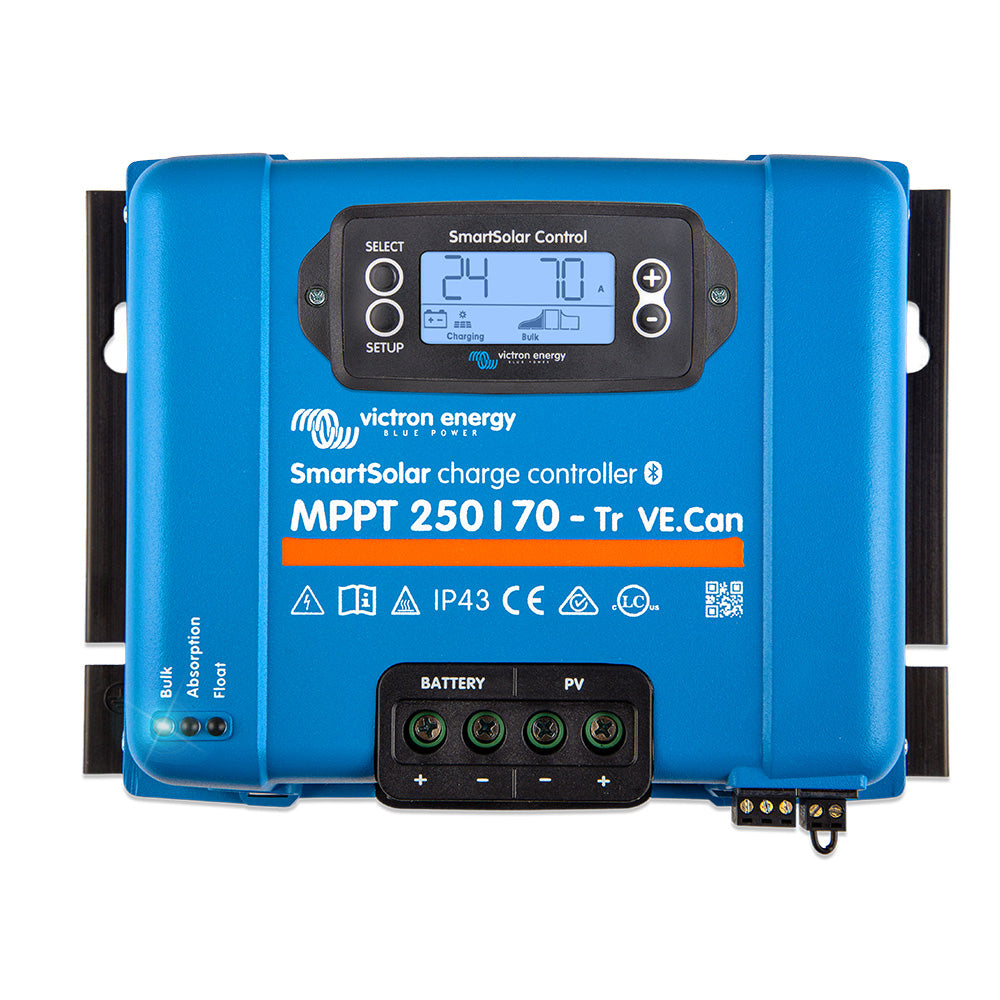 Victron Energy SmartSolar MPPT 250/70-Tr VE.Can Solar Charge Controller 12V 24V 48V 70A | SCC125070421