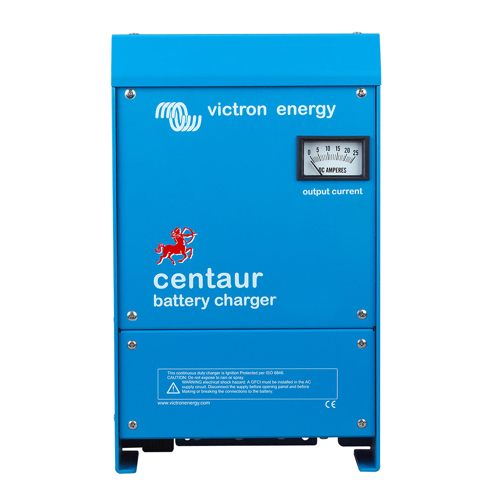 Victron Energy Centaur 12V 50A 3-Bank Battery Charger 120-240VAC Automatic Smart Charger CCH012050000