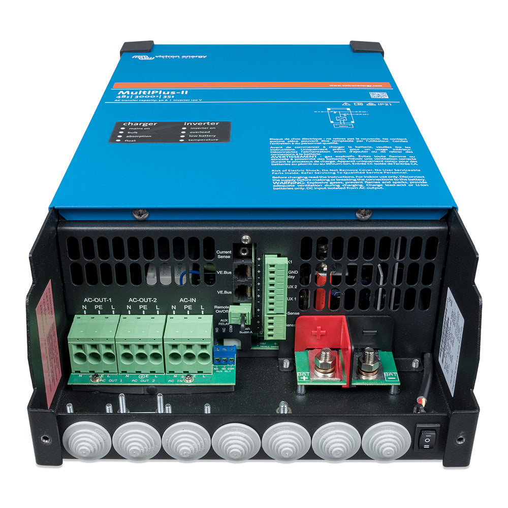 Victron Energy MultiPlus-II 48V 3000VA 120V Inverter Charger 35A UL Approved